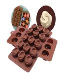 MOLDE DE SILICONA PARA BOMBONES MODELO FLOR