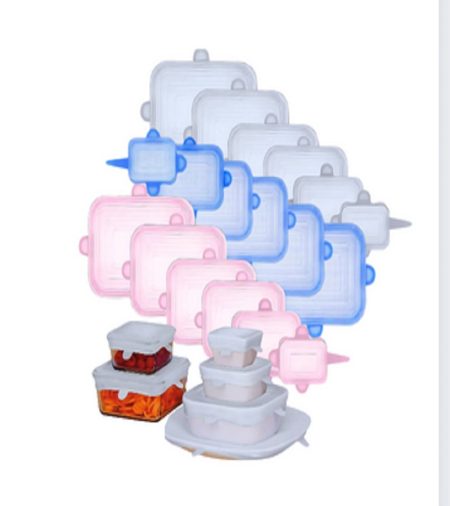 TAPAS DE SILICONA x 6 UNIDADES