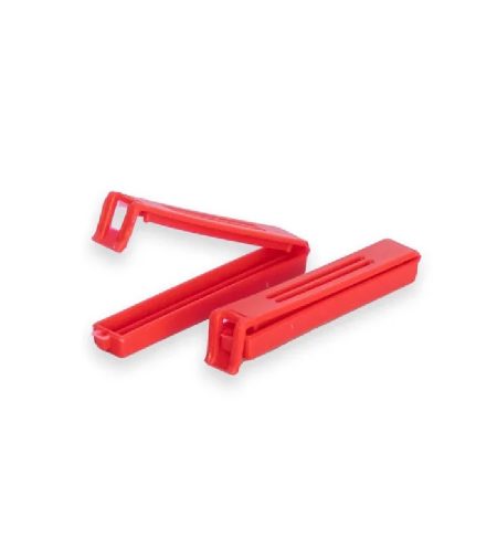 CIERRA BOLSAS PLASTICO 7cm PACK x 4u