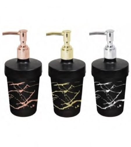 DISPENSER JABON LIQUIDO VIDRIO DECO 320ml