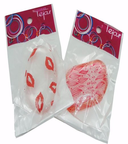 ESPONJA DE SILICONA DECORADA PARA MAQUILLAJE TEJAR