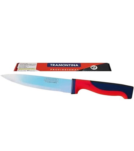 CUCHILLA SIMIL TRAMONTINA MANGO ANTIDESLIZANTE 18cm