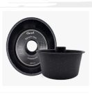 SAVARIN LISO 23x11cm ACERO AL CARBONO GRANITO CAROL