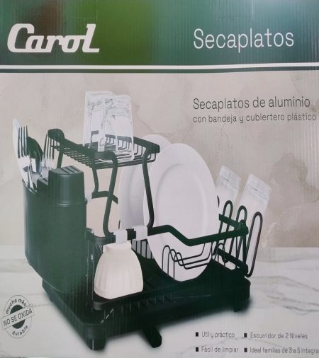SECAPLATOS 2 NIVELES CAROL