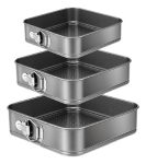 TORTERA DESMONTABLE CUADRADA SET x 3pzas