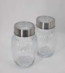 FRASCO DE VIDRIO CALABAZA 0.6Lts