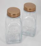 FRASCO DE VIDRIO LABRADO 1Lt