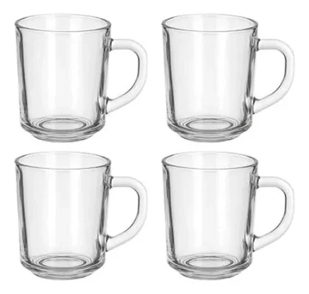 TAZA DE VIDRIO 240ML