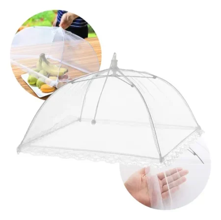 CUBRE ALIMENTOS TELA MALLA