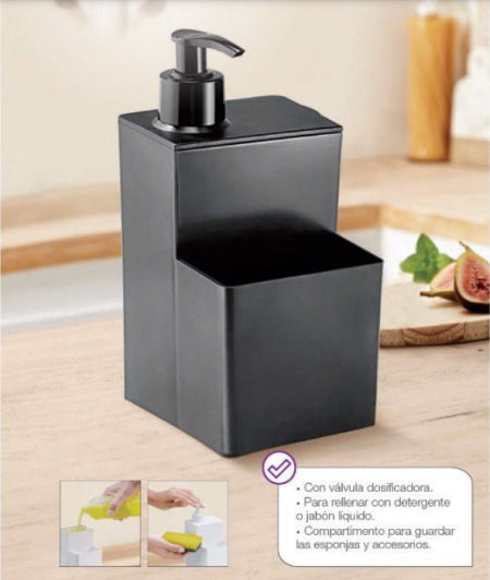 PORTA ESPONJA Y DISPENSER MAMA