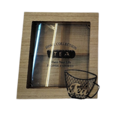 CAJA DE TE 4 DIVISIONES