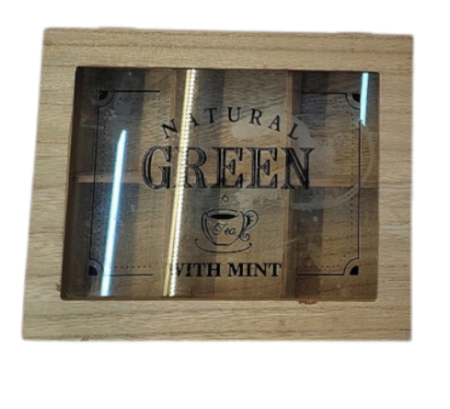 CAJA DE TE 6 DIVISIONES