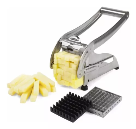 CORTADOR DE PAPAS BASTON ACERO INOX
