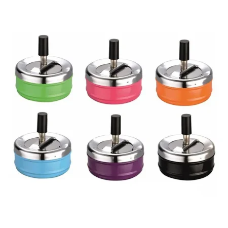 CENICERO CON TAPA GIRATORIA